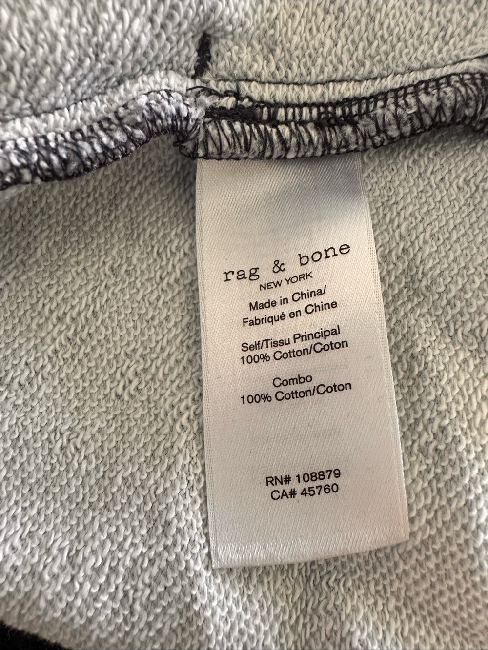 Rag & Bone rb Miramar Ankle terry Jogger Pant M - Picture 8 of 9